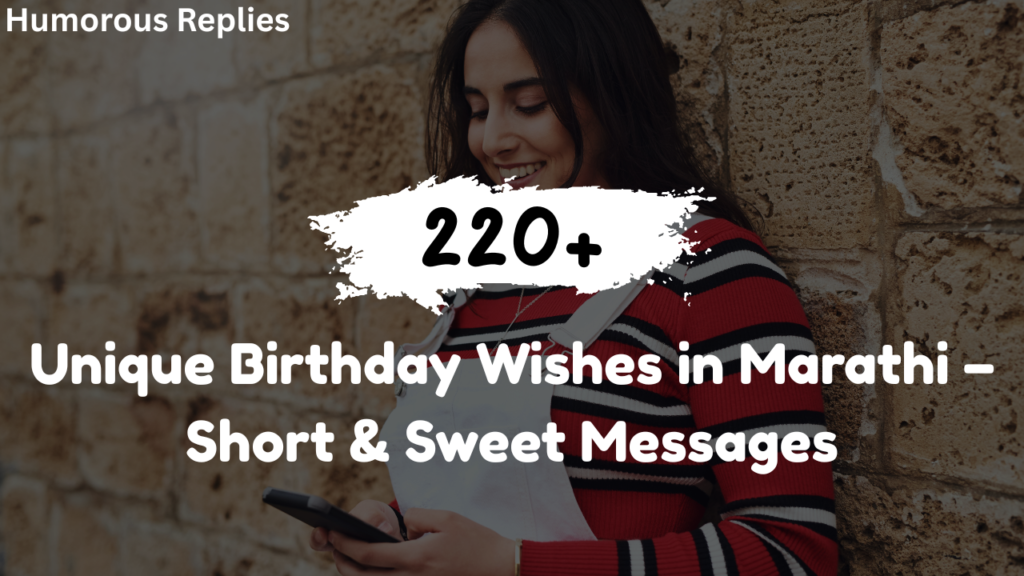 220+ Unique Birthday Wishes in Marathi – Short & Sweet Messages