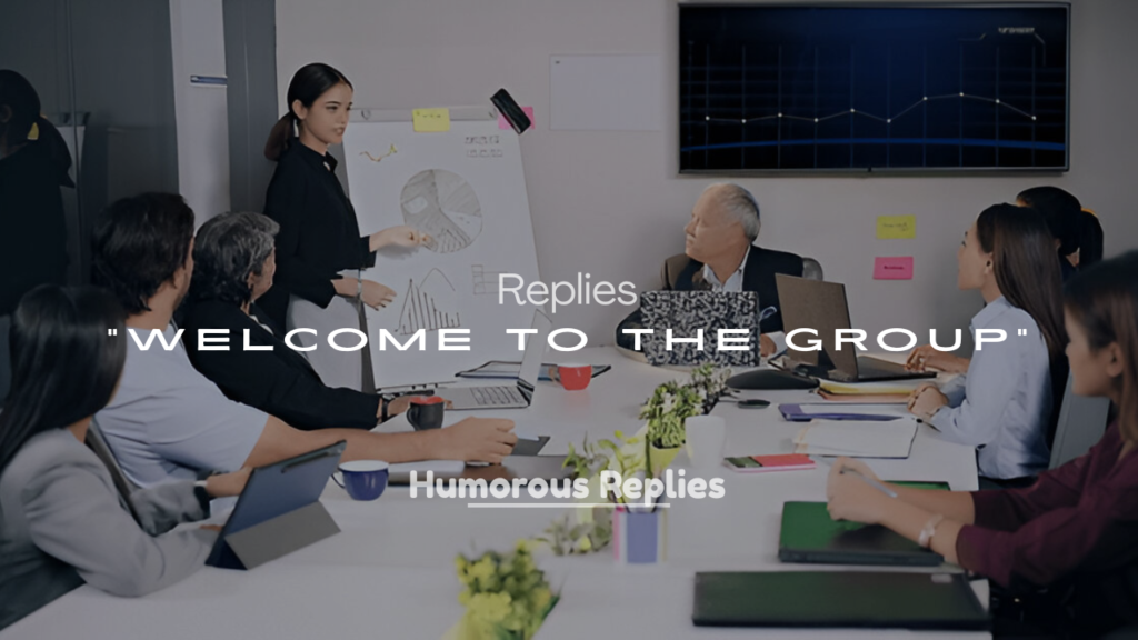 Welcome to the Group