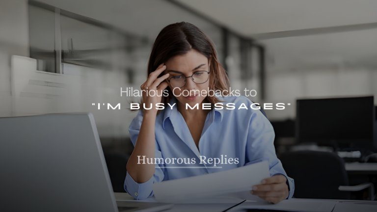 I’m Busy